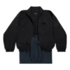 Chaqueta de chándal con parches «Black» 770500TNQ251000