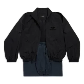 Chaqueta de chándal con parches «Black» 770500TNQ251000