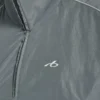Chaqueta de chándal de cuello alto para mujer en color gris elefante Chaqueta de chándal de cuello alto para mujer en color gris elefante
