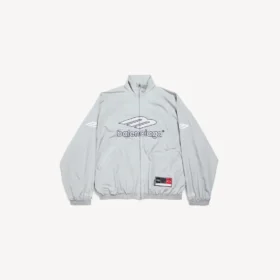 Chaqueta de chándal de fútbol 3b para hombre en gris nuevo