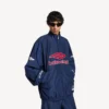 Chaqueta de chándal de fútbol 3B para hombre en nuevo azul marino oscuro Chaqueta de chándal de fútbol 3B para hombre en nuevo azul marino oscuro