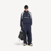 Chaqueta de chándal de fútbol para hombre en azul marino