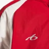 Chaqueta de chándal de fútbol para hombre en rojo carmín