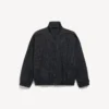 Chaqueta de chándal entallada para hombre en azul marino/verde oscuro Chaqueta de chándal entallada para hombre en azul marino/verde oscuro