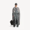 Chaqueta de chándal para hombre de color gris elefante