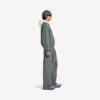 Chaqueta de chándal para hombre de color gris elefante