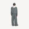 Chaqueta de chándal para hombre de color gris elefante