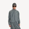 Chaqueta de chándal para hombre de color gris elefante