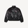 Chaqueta de chándal para hombre en negro/burdeos Chaqueta de chándal para hombre en negro/burdeos
