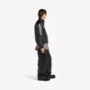Chaqueta de chándal para hombre en negro/burdeos Chaqueta de chándal para hombre en negro/burdeos