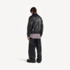 Chaqueta de chándal para hombre en negro/burdeos Chaqueta de chándal para hombre en negro/burdeos