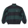 Chaqueta de chándal reversible Balenciaga x Adidas «Negro Verde» 725294TNO793230
