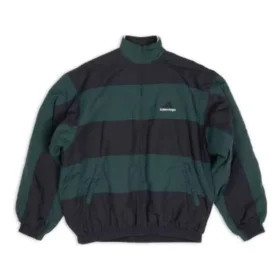 Chaqueta de chándal reversible Balenciaga x Adidas «Negro Verde» 725294TNO793230