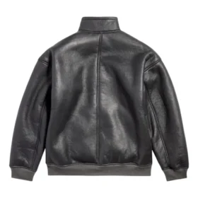 Chaqueta de cuero Balenciaga x Puma «Anthracite» 850021TTS071140
