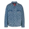 Chaqueta de Denim acolchada oversize «Azul» 646923TDW154762