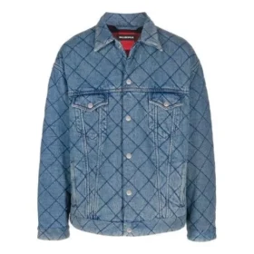 Chaqueta de Denim acolchada oversize «Azul» 646923TDW154762