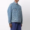 Chaqueta de Denim acolchada oversize «Azul» 646923TDW154762