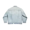 Chaqueta de Denim con etiqueta de talla «Azul» 767947TDW144016