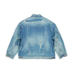 Chaqueta de Denim desgastada «Blue» 727840TNW014268