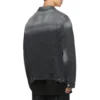 Chaqueta de Denim desgastada, corte ancho, «Negro» 662772TKVG51000