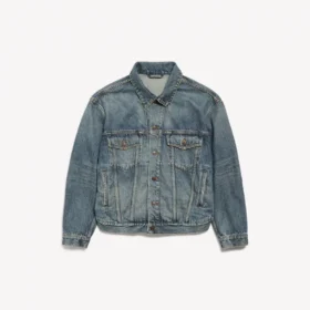 Chaqueta de Denim «Kick» para mujer en azul vintage desgastado