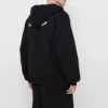 Chaqueta de manga larga con cremallera Balenciaga SS21 para hombre, negra, 641659TIV551070