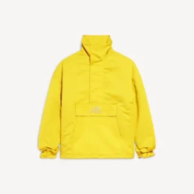 Chaqueta de media cremallera para hombre «Bodies» en amarillo
