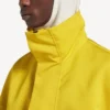 Chaqueta de media cremallera para hombre «Bodies» en amarillo