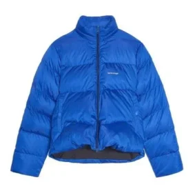 Chaqueta de plumón con logotipo pequeño «Azul» 556231TYD334210