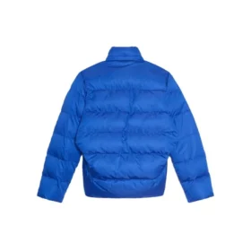 Chaqueta de plumón con logotipo pequeño «Azul» 556231TYD334210