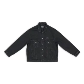 Chaqueta Denim 3B Sports Icon, corte grande, «Negro» 704298TBP471029