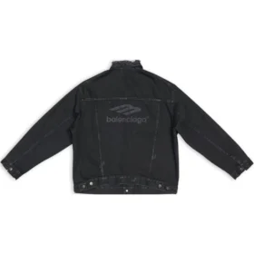 Chaqueta Denim 3B Sports Icon, corte grande, «Negro» 704298TBP471029