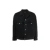 Chaqueta Denim BB con efecto spray, corte grande «Dark Grey White» 678354TIWA21440