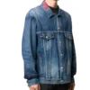 Chaqueta Denim con logotipo en el cuello «Azul» 571324TCW032340