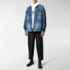 Chaqueta Denim con logotipo en el cuello «Azul» 571324TCW032340