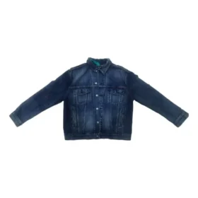 Chaqueta Denim con logotipo en la espalda «Blue» 557351TBP484009