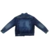 Chaqueta Denim con logotipo en la espalda «Blue» 557351TBP484009
