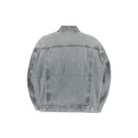Chaqueta Denim con mangas retorcidas «Blue Skies» 706654TDW144824