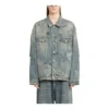 Chaqueta Denim con motivos de graffiti «Azul claro» 721708TOW664036