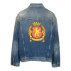 Chaqueta Denim con parche emblemático en la espalda «Blue» 697781TBP484455