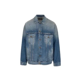 Chaqueta Denim con parche emblemático en la espalda «Blue» 697781TBP484455