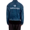Chaqueta Denim de corte amplio «Blue» 643398TJW214254