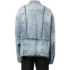 Chaqueta Denim oversize con detalles recortados «Azul» 697779TMW264437