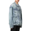 Chaqueta Denim oversize con detalles recortados «Azul» 697779TMW264437