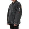 Chaqueta Denim oversize de Metallica «Washed Black Orange» 694504TBP471055