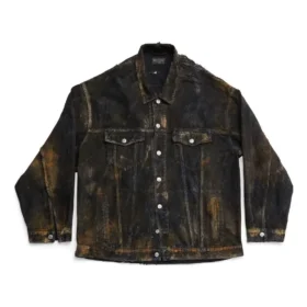Chaqueta Denim oversize «Negra» 748022TBP471363