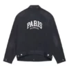 Chaqueta Denim oversize «Washed Black White» de Cities Paris 690198TBP479034