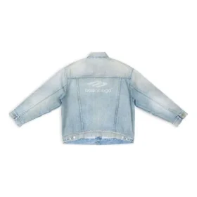 Chaqueta Denim vintage 3B Sports, corte grande, «azul claro» 704299TJW798469