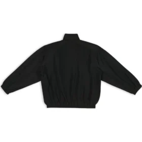 Chaqueta deportiva de chándal oversize de nailon «Negro» 706440TKO481000