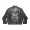 Chaqueta grande de estilo DIY con detalles metálicos «Black» 773804TBP473721
